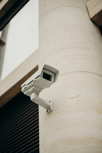 White Security Camera White Security Camera