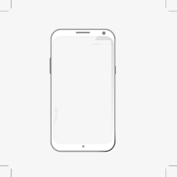 White Smartphone, Smartphone Clipart, White Phone, Phone PNG ...