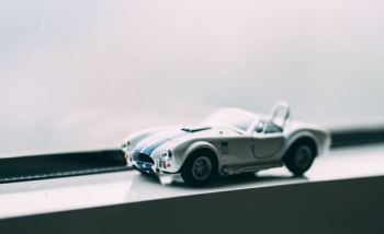 white sports car die-cast model white sports car die-cast model