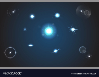 white star light effect white star light effect