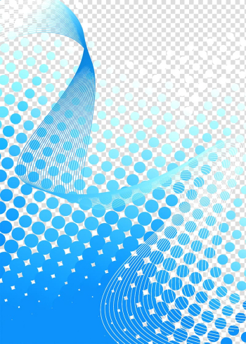 White swirl line illustration, Blue Polka dot, Dot blue line transparent background PNG clipart