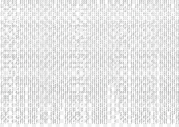 White Textile Black Pattern - Vector gray binary code modeling technology lines 