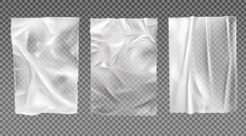 White wet paper set Free Vector White wet paper set Free Vector