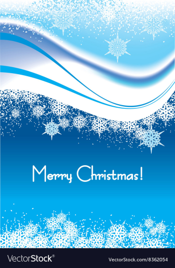White Winter Christmas Background vector image White Winter Christmas Background vector image