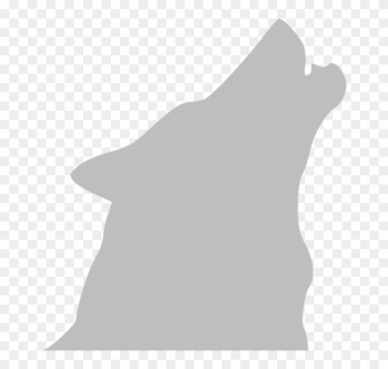 White Wolf Clipart Wolf Howl - Wolf Howling Silhouette White White Wolf Clipart Wolf Howl - Wolf Howling Silhouette White