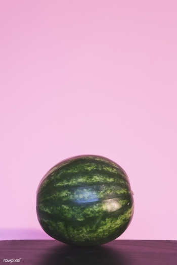 Whole watermelon on pink background | Free public domain photo - 430504 Whole watermelon on pink background | Free public domain photo - 430504