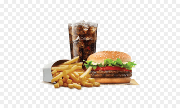 Whopper Cheeseburger French fries Hamburger Fast food - Burger fries 