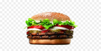 Whopper Hamburger Cheeseburger Big King Bacon - Double beef burger 