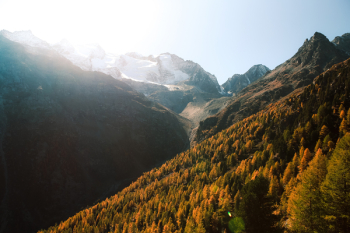 Wide Angle Photography Of Mountain Wide Angle Photography Of Mountain