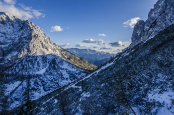 Wide Angle Photography of Snow-capped Mountain Wide Angle Photography of Snow-capped Mountain