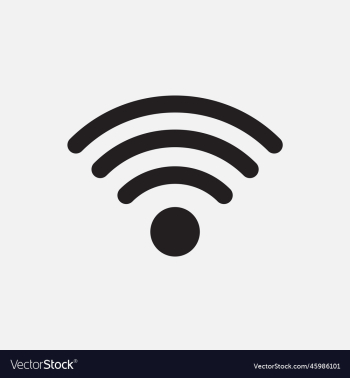 wifi sign flat icon wifi sign flat icon