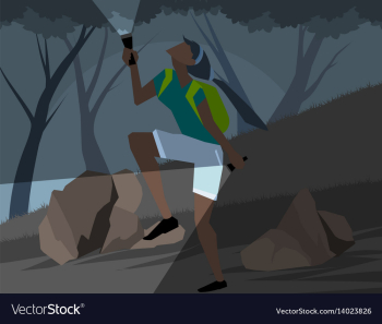Wild adventure vector image Wild adventure vector image