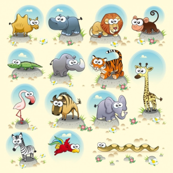 Wild animals collection Wild animals collection