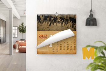 Wild Calendar Mockup - Graphic Eagle