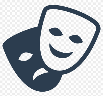 Wild With Words - Cute Theatre Masks Png Wild With Words - Cute Theatre Masks Png