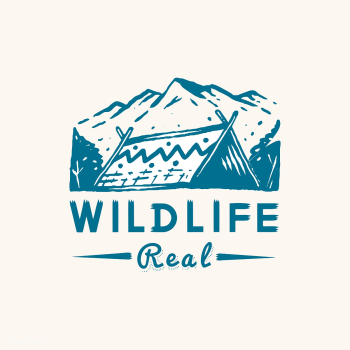 Wildlife and adventure badge | Free stock vector - 575120 Wildlife and adventure badge | Free stock vector - 575120