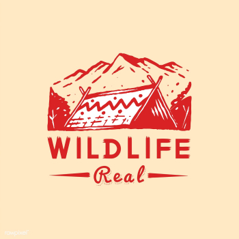 Wildlife and adventure badge | Free stock vector - 575128 Wildlife and adventure badge | Free stock vector - 575128