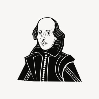 William Shakespeare sticker, portrait illustration | Free Vector - rawpixel William Shakespeare sticker, portrait illustration | Free Vector - rawpixel