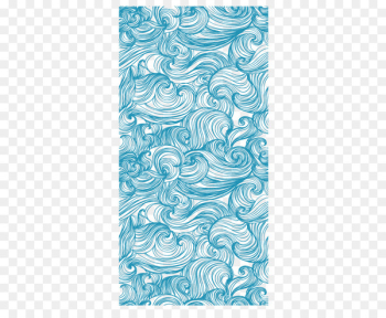 Wind wave Sea Ocean Pattern - Blue ocean wave pattern background 