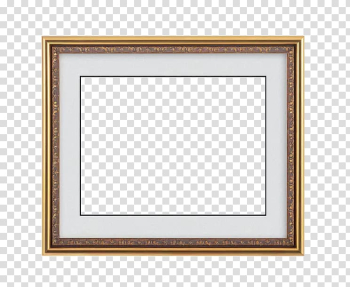 Window Board game frame Square Pattern, Retro solid wood border transparent background PNG clipart