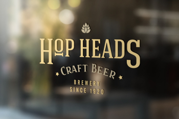 Window Sign Mockup Window Sign Mockup
