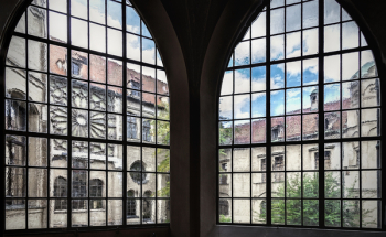 Window With Building on View Window With Building on View
