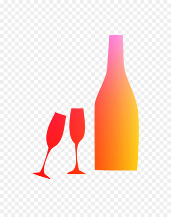 Wine glass Glass bottle - Wine glass Glass bottle -