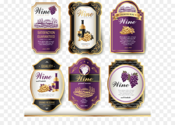 Wine label Vintage - Wine logo Wine label Vintage - Wine logo