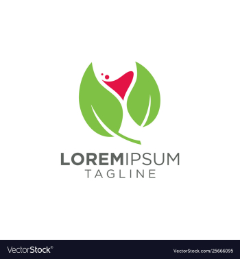 Wine leaf logo design inspiration vector image Wine leaf logo design inspiration vector image