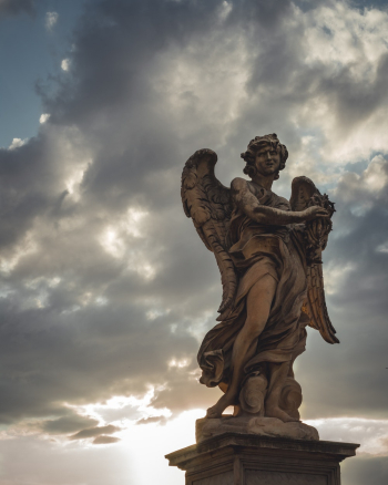 Winged Human Statue Winged Human Statue