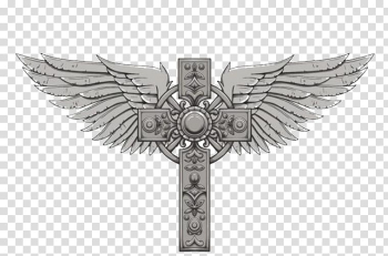 Wings cross transparent background PNG clipart Wings cross transparent background PNG clipart