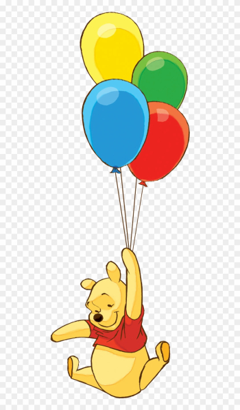 Winnie The Pooh Clipart - Winnie The Pooh Balloon