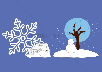 Winter background Winter background