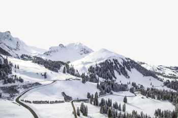 Winter forest border, mountains isolated | Free PSD - rawpixel Winter forest border, mountains isolated | Free PSD - rawpixel