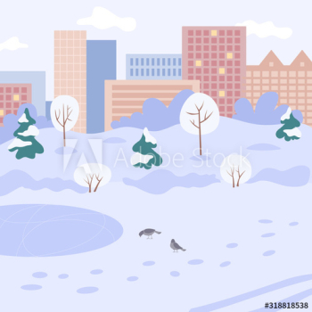 Winter landscape Winter landscape