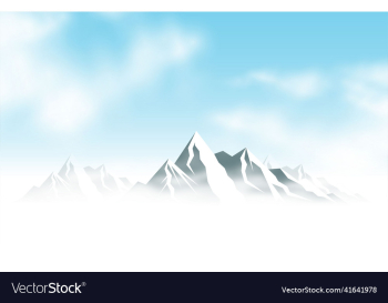winter mountain scenery winter mountain scenery