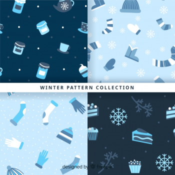 Winter pattern collection Winter pattern collection