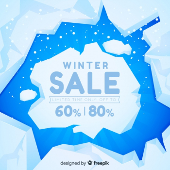 Winter sale banner Winter sale banner