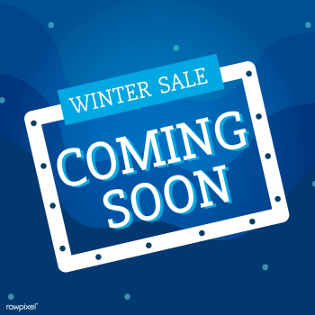 Winter sale coming soon vector | Free stock vector - 503425 Winter sale coming soon vector | Free stock vector - 503425