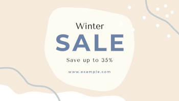 Winter sale template, seasonal ad | Free PSD Template - rawpixel Winter sale template, seasonal ad | Free PSD Template - rawpixel