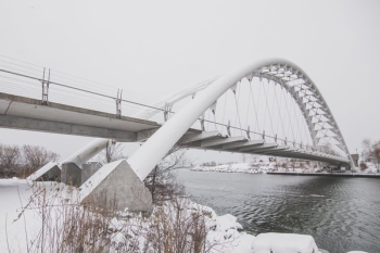 Winter Under A White Bridge Winter Under A White Bridge