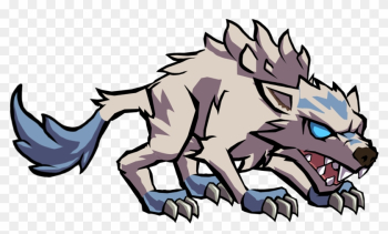 Winter Wolf Cartoon Winter Wolf Cartoon