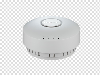 Wireless Access Points D-Link Smoke detector Power over Ethernet, access point transparent background PNG clipart