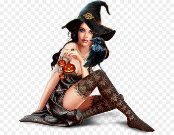 witch Image Halloween Model Fashion photography - witch witch Image Halloween Model Fashion photography - witch