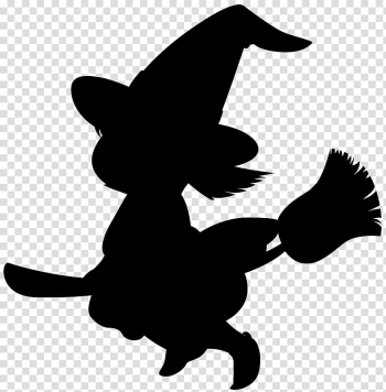 Witchcraft Silhouette , Silhouette transparent background PNG clipart Witchcraft Silhouette , Silhouette transparent background PNG clipart