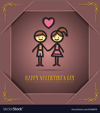 With love and lovers vector image With love and lovers vector image