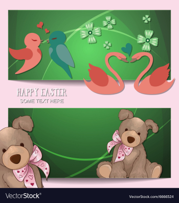 With spring and spring flower vector image With spring and spring flower vector image