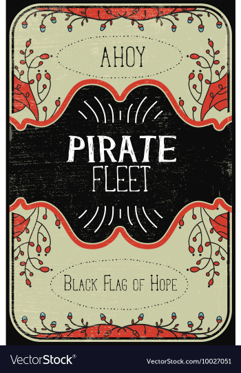 With subtle background and vintage typograph vector image