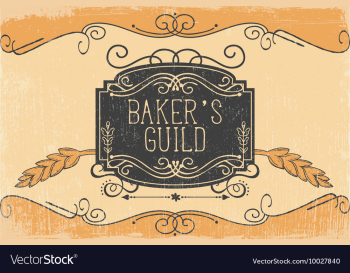 With subtle background and vintage typograph vector image
