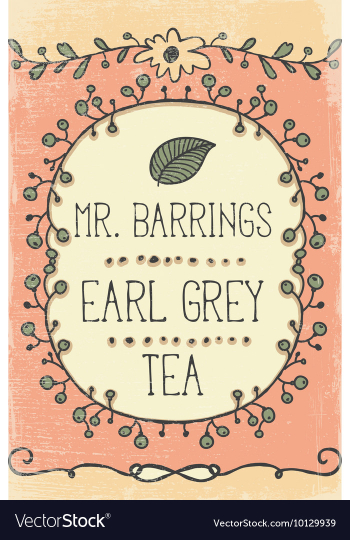 With subtle background and vintage typograph vector image